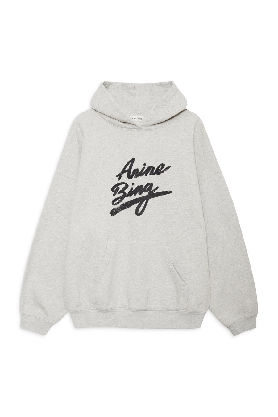 HARVEY SWEATSHIRT SIGNATURE - HEATHER GREY - ANINE BING