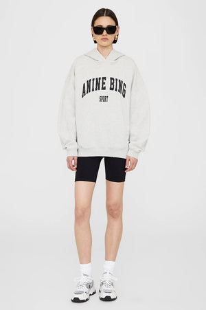 HARVEY SWEATSHIRT - HEATHER GREY - ANINE BING