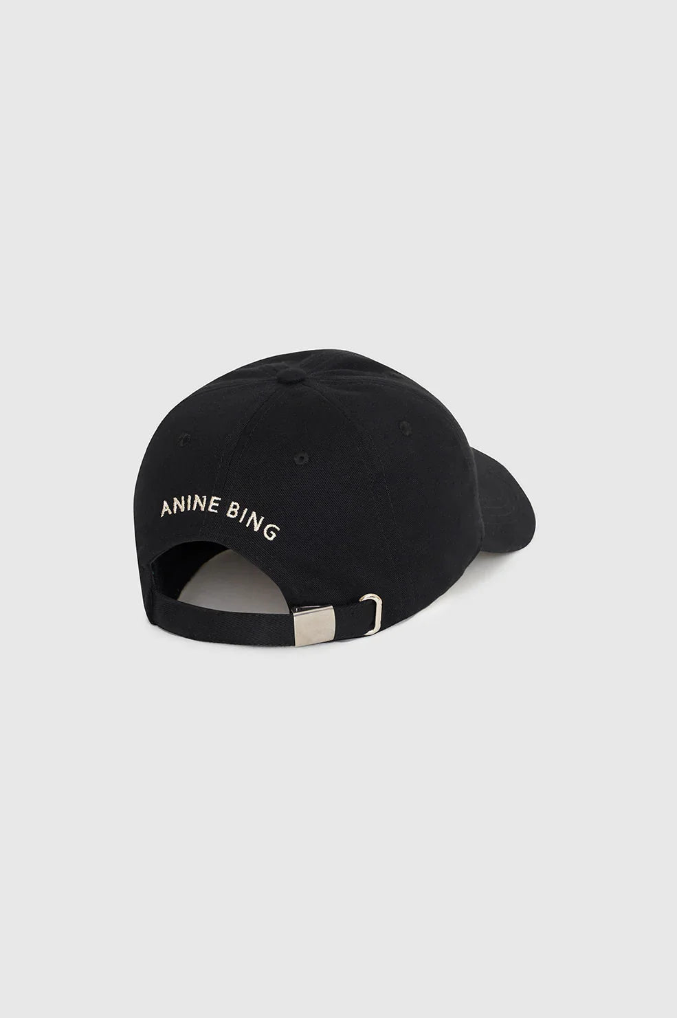 JEREMY BASEBALL CAP AB - BLACK - ANINE BING