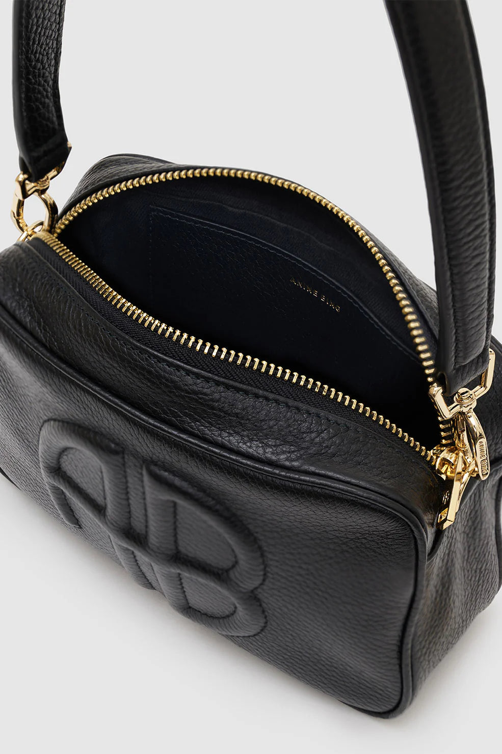 LILI BAG - BLACK PEBBLED - ANINE BING