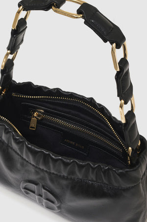 SMALL KATE SHOULDER BAG - BLACK - ANINE BING”