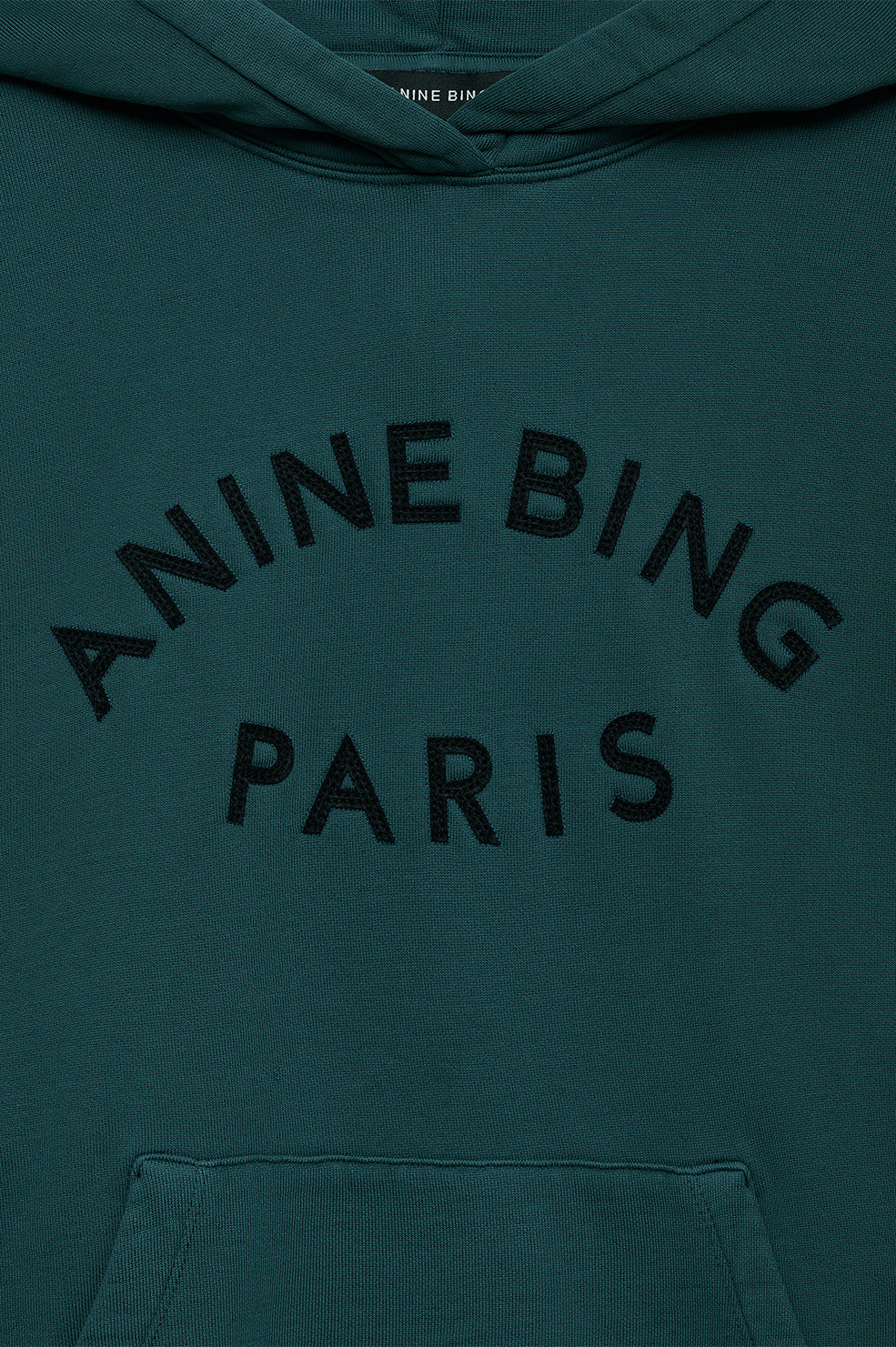 HARVEY SWEATSHIRT PARIS - DARK TEAL - ANINE BING