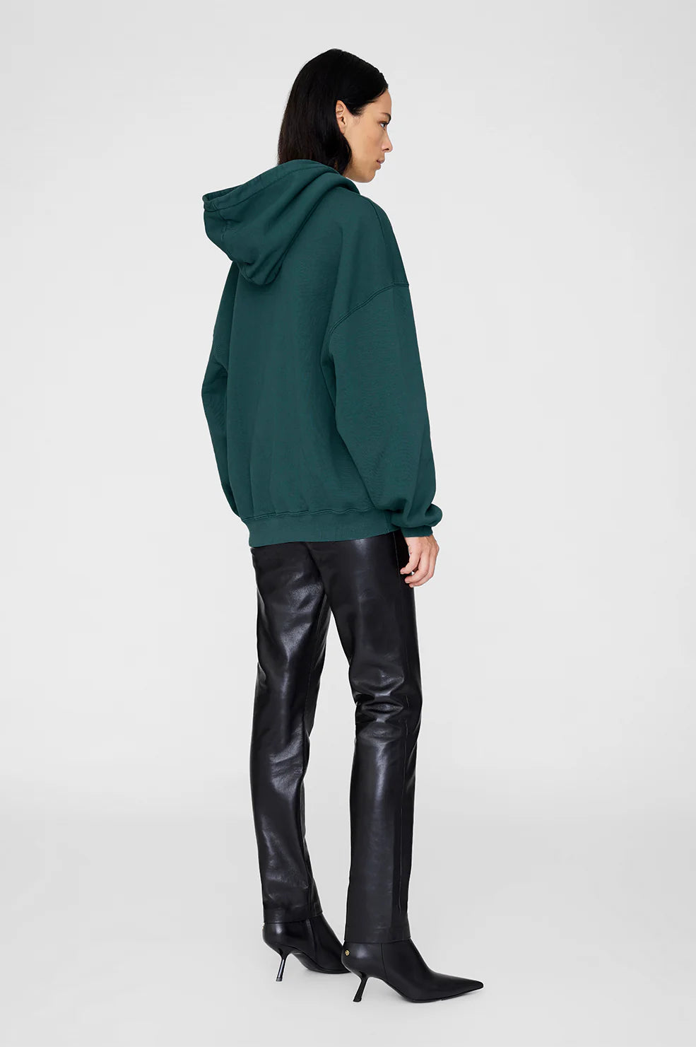 HARVEY SWEATSHIRT PARIS - DARK TEAL - ANINE BING
