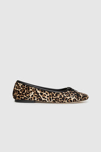 JAMIE FLATS - LEOPARD CALF HAIR - ANINE BING