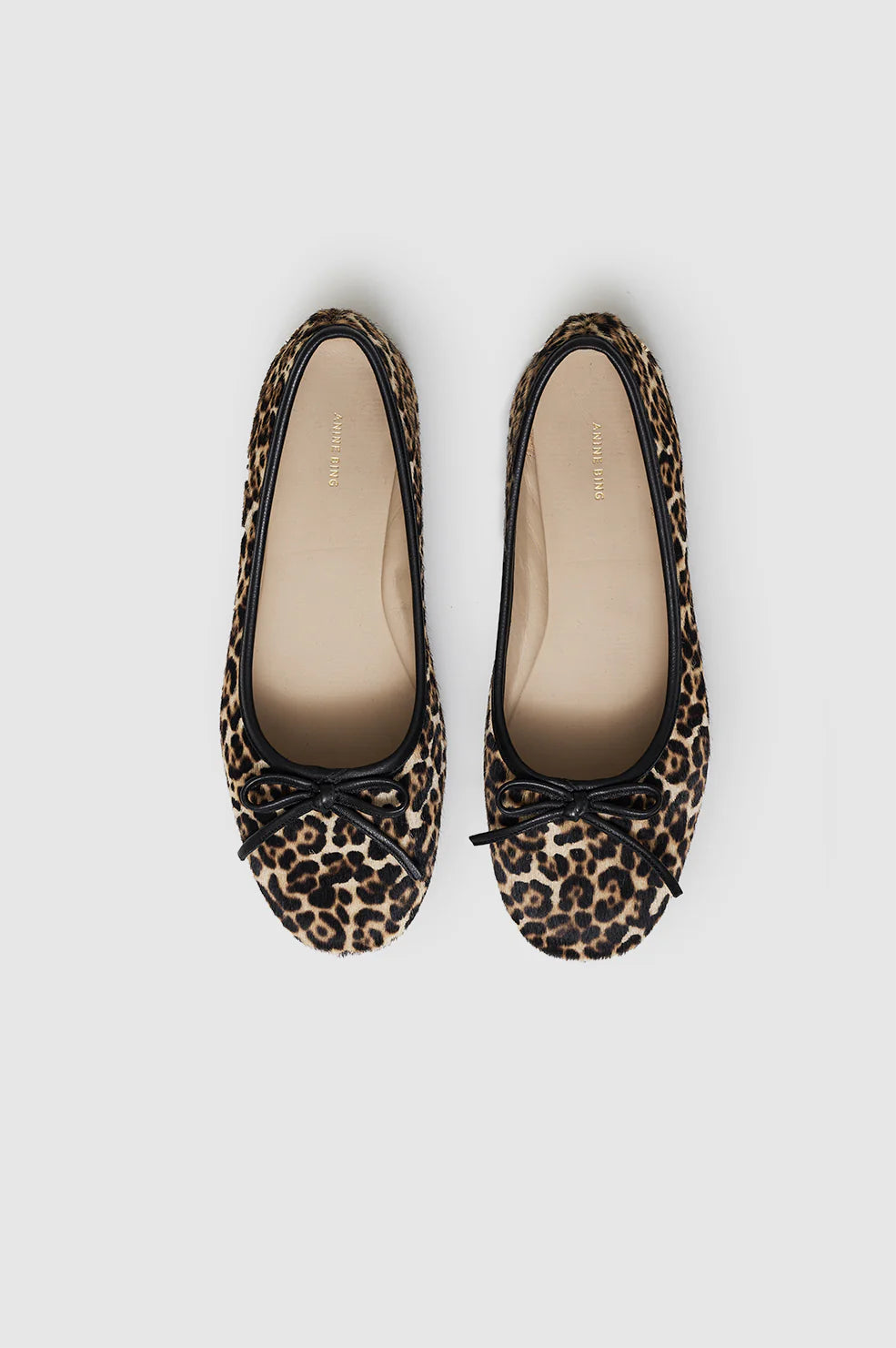 JAMIE FLATS - LEOPARD CALF HAIR - ANINE BING