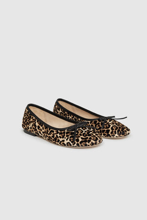 JAMIE FLATS - LEOPARD CALF HAIR - ANINE BING