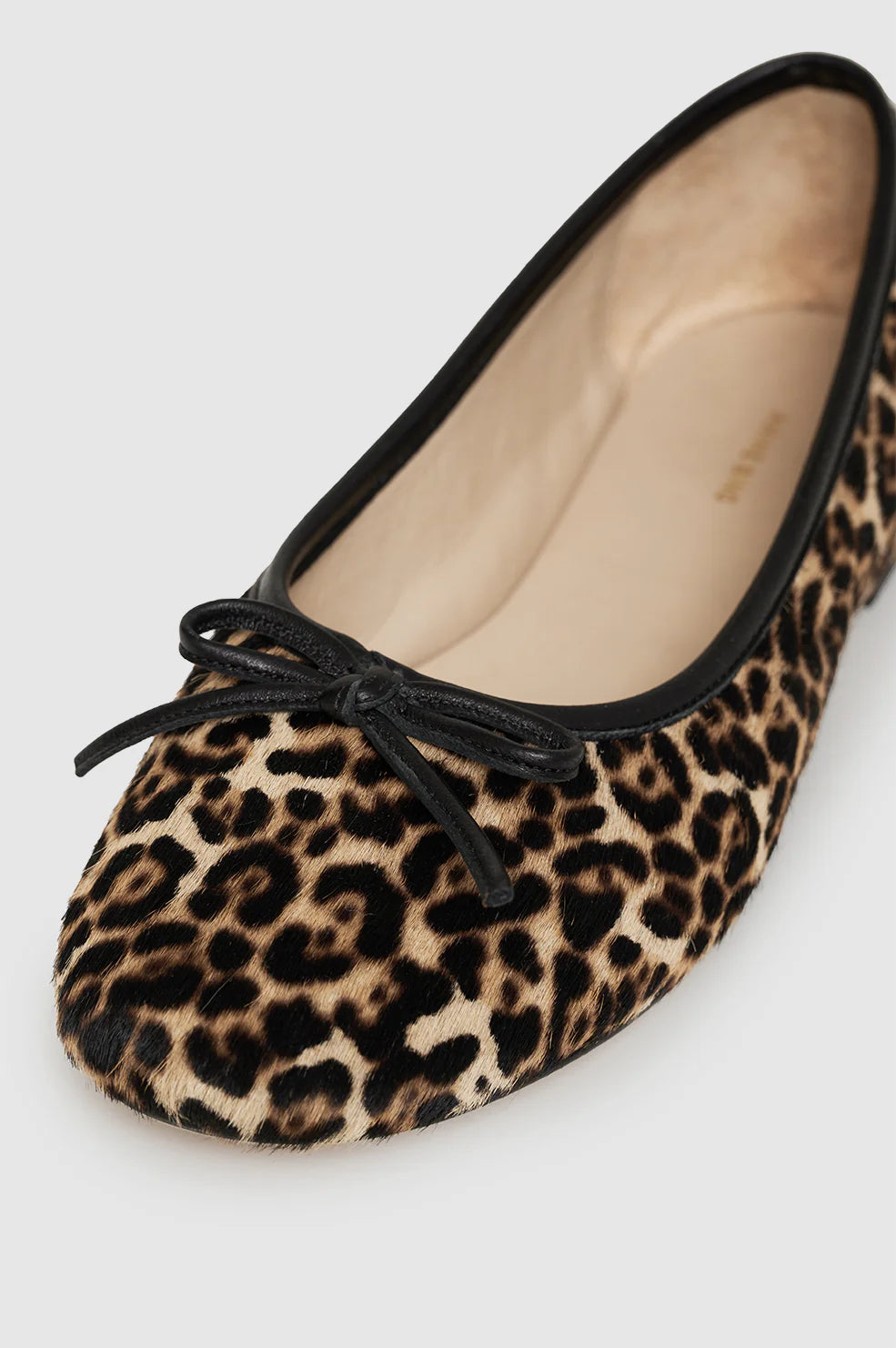 JAMIE FLATS - LEOPARD CALF HAIR - ANINE BING