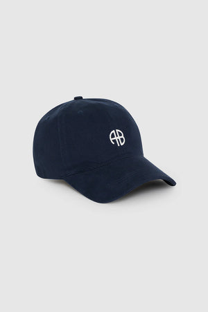 JEREMY BASEBALL CAP AB - WASHED NAVY - ANINE BING