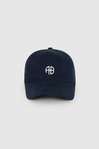 JEREMY BASEBALL CAP AB - WASHED NAVY - ANINE BING