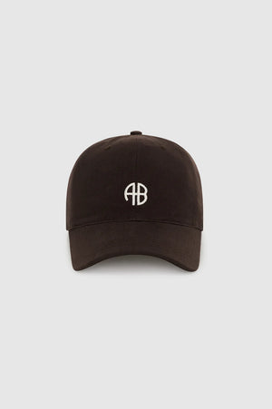 JEREMY BASEBALL CAP AB - DEEP BROWN - ANINE BING