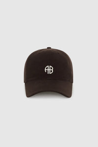 JEREMY BASEBALL CAP AB - DEEP BROWN - ANINE BING