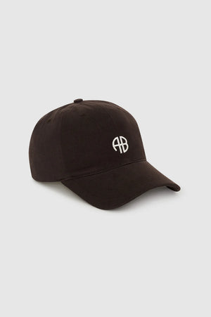 JEREMY BASEBALL CAP AB - DEEP BROWN - ANINE BING