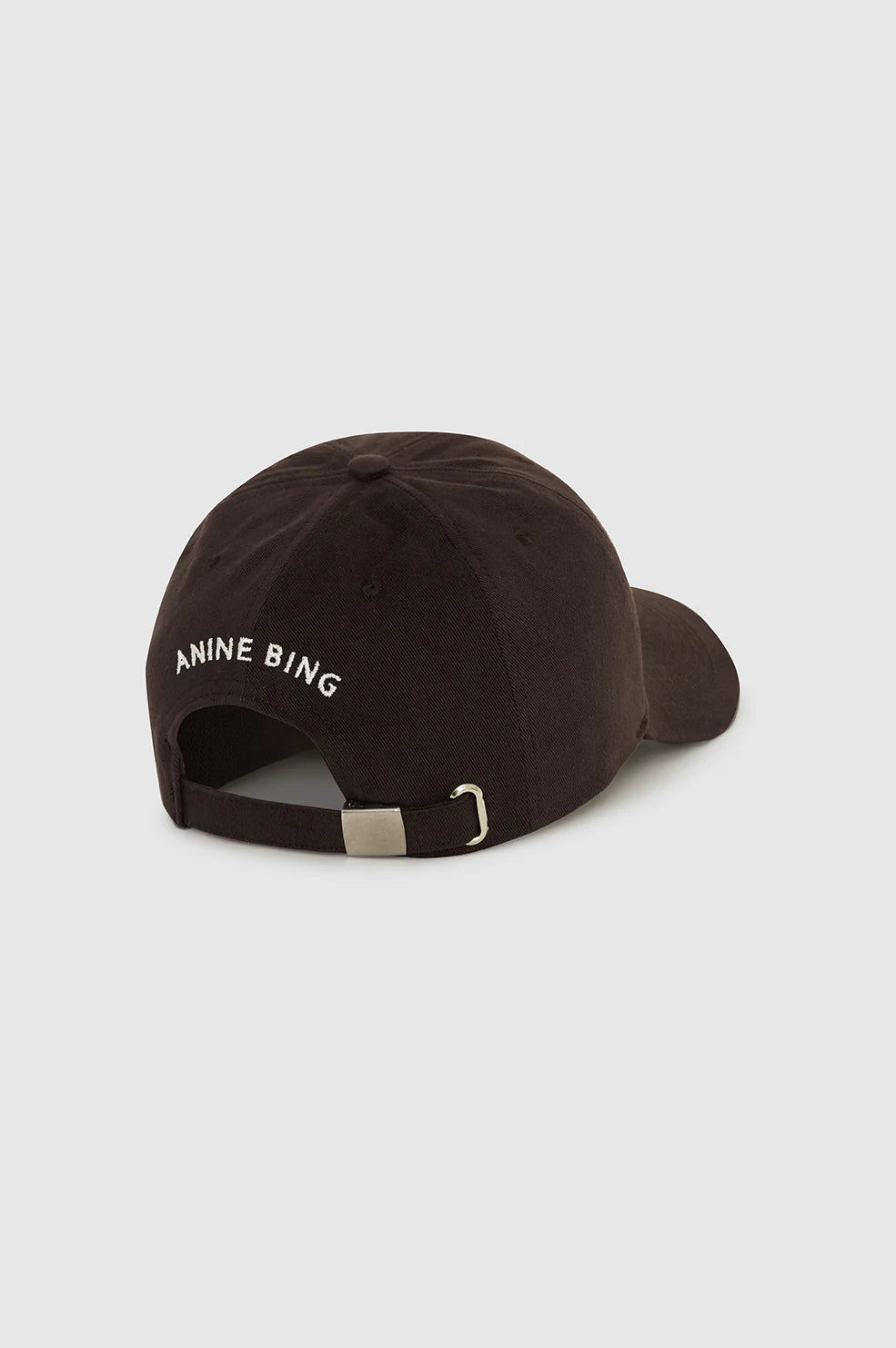JEREMY BASEBALL CAP AB - DEEP BROWN - ANINE BING
