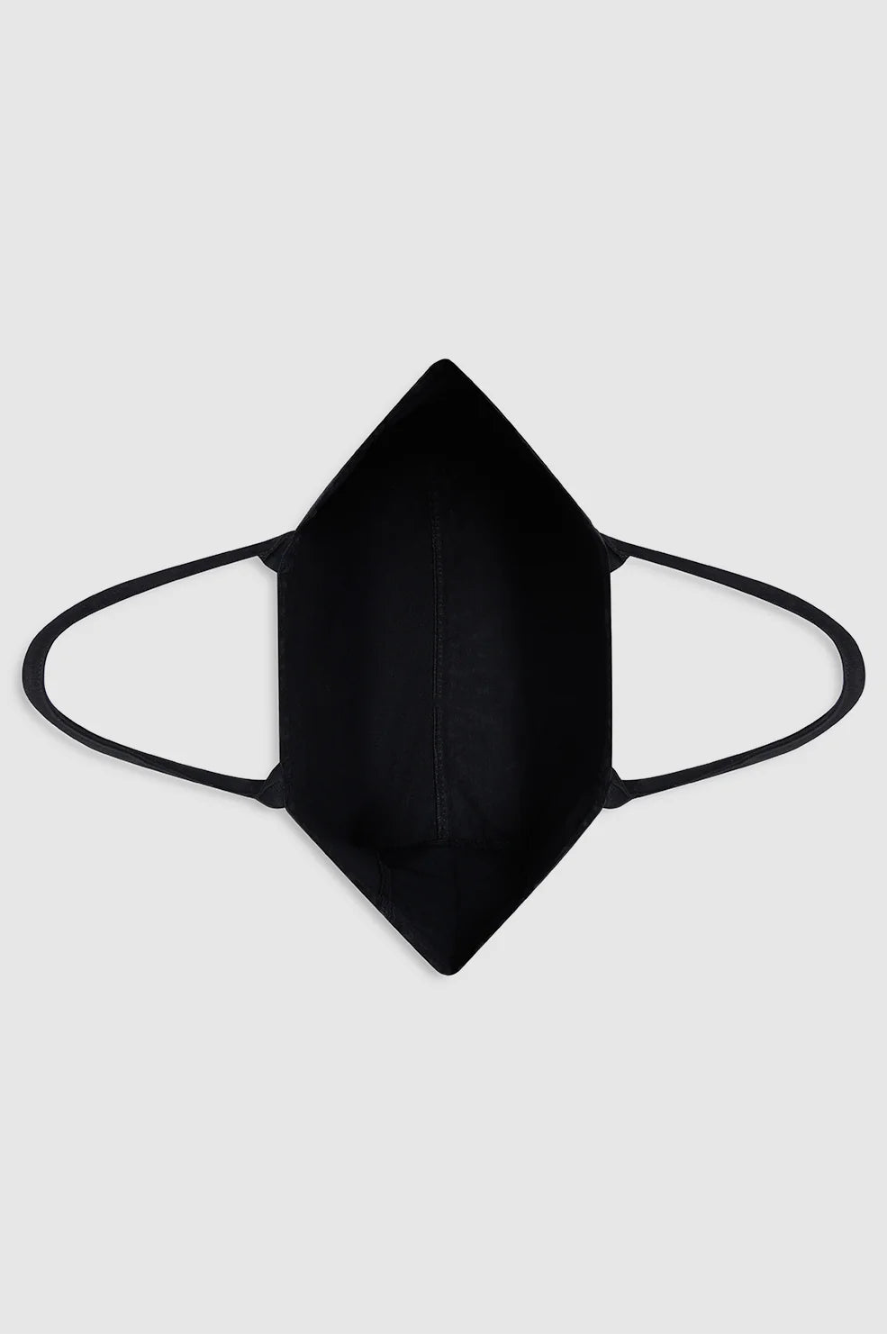 LEO CANVAS TOTE - BLACK - ANINE BING