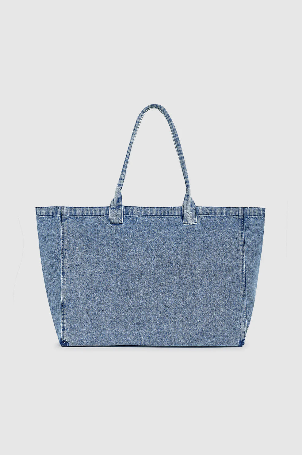LEO DENIM TOTE - SHADOW BLUE - ANINE BING