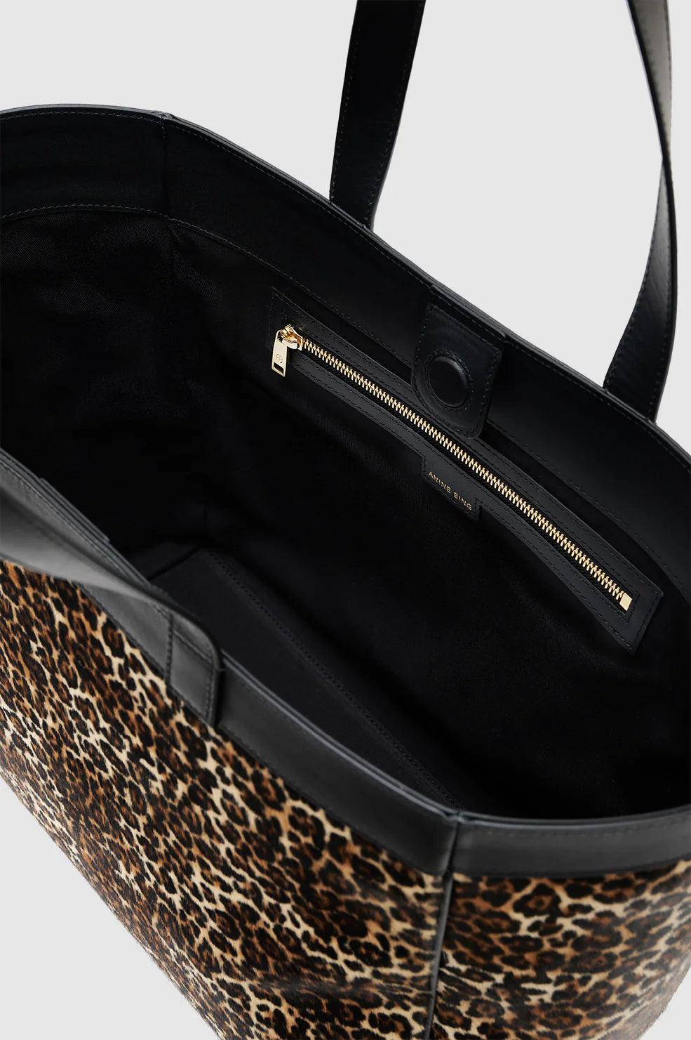 MEDIUM RIO TOTE - LEOPARD CALF LEATHER  - ANINE BING