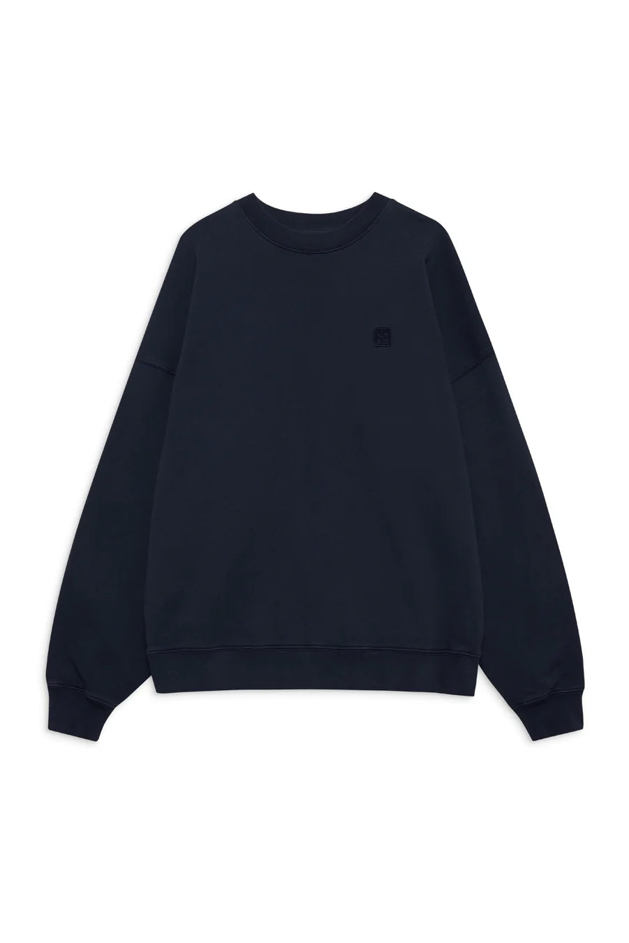 MILES SWEATSHIRT FRAMED MONOGRAM - WASHED NAVY - ANINE BING