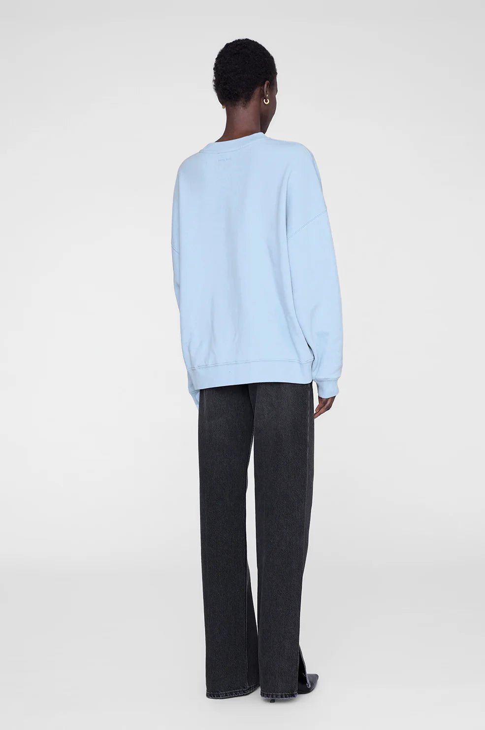MILES SWEATSHIRT ANINE BING - PALE BLUE - ANINE BING