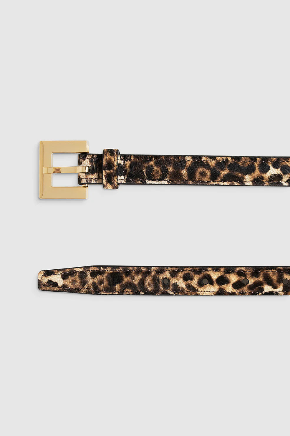 NICOLA BELT - LEOPARD CALF HAIR - ANINE BING