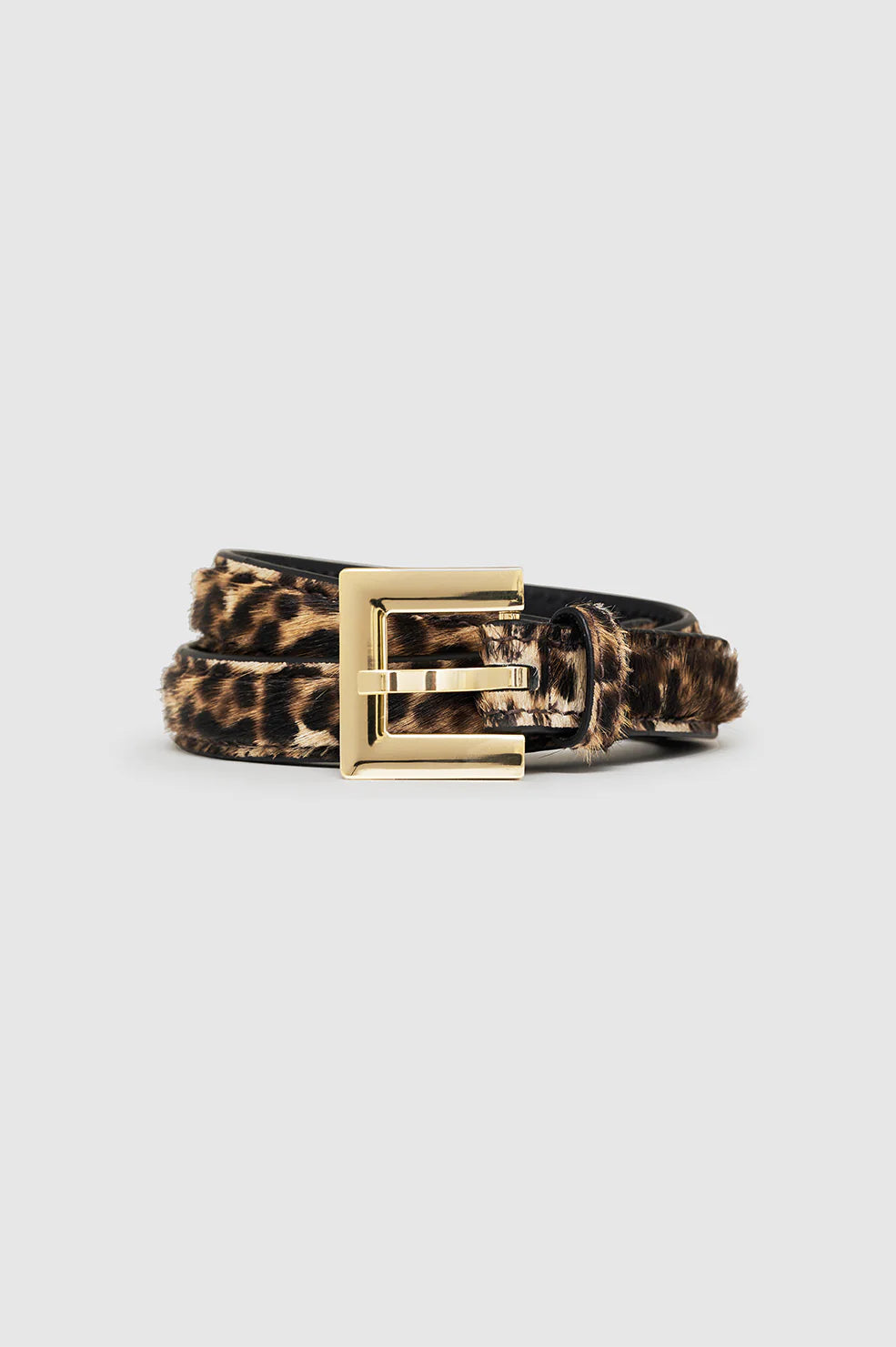 NICOLA BELT - LEOPARD CALF HAIR - ANINE BING