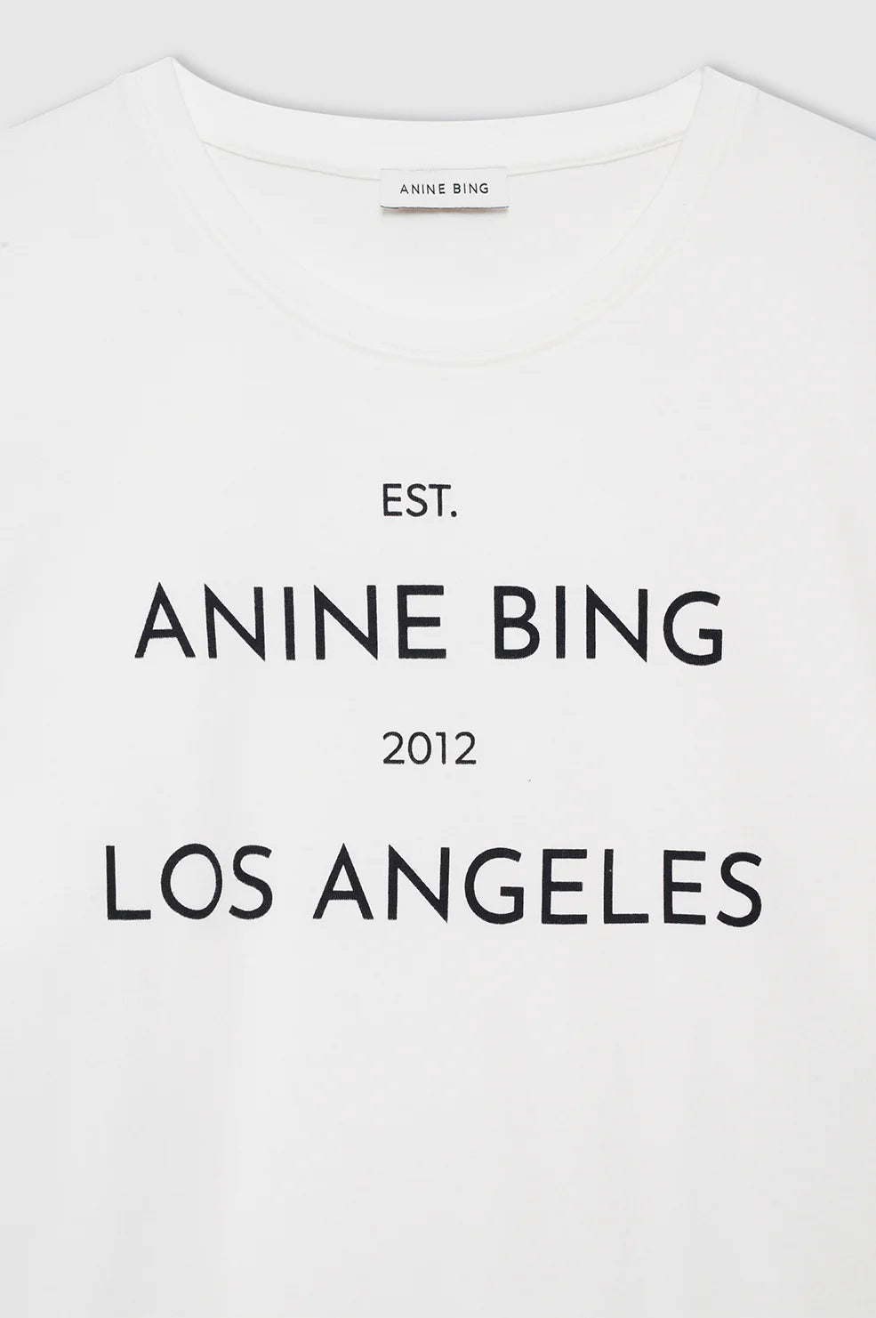 RUDY TEE ANINE BING - IVORY - ANINE BING