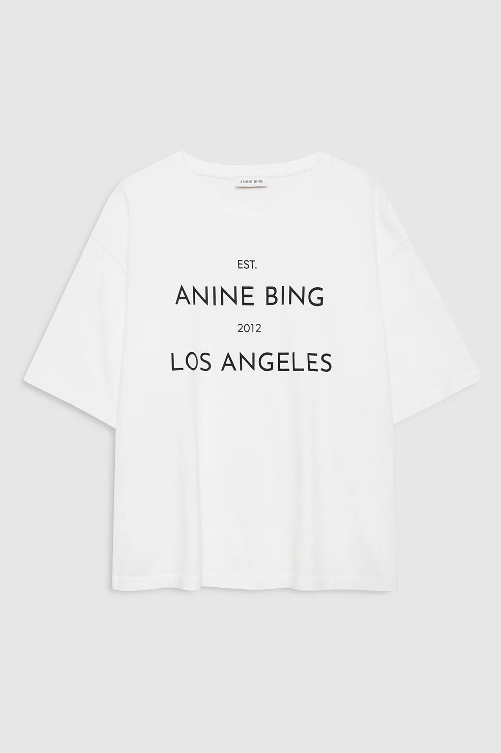 RUDY TEE ANINE BING - IVORY - ANINE BING