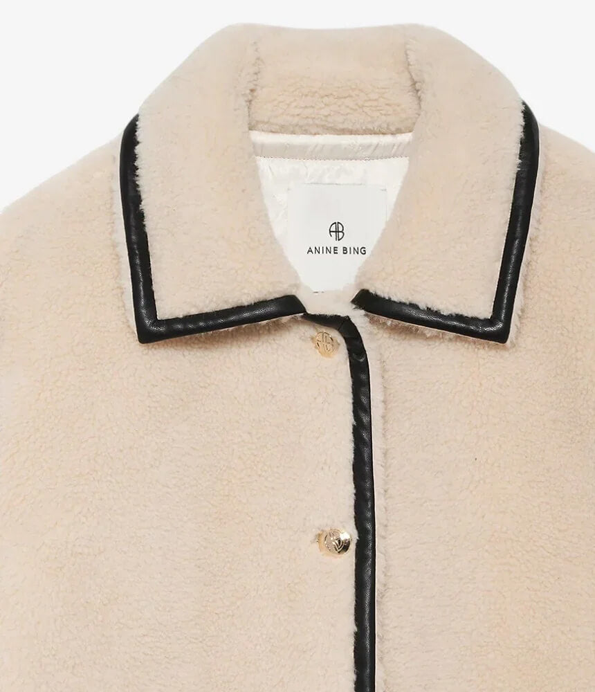 CAMDEN JACKET - CREAM - ANINE BING