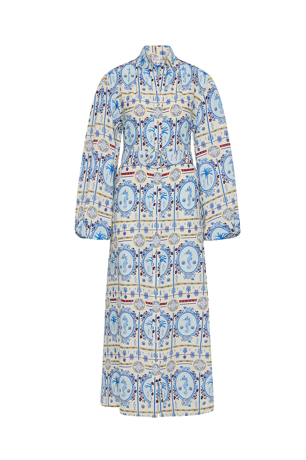 NODDY DRESS - LAGOONA TILE - PALM NOOSA