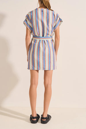 ATHENA TUNIC DRESS - MYKONOS STRIPE - ILIO NEMA