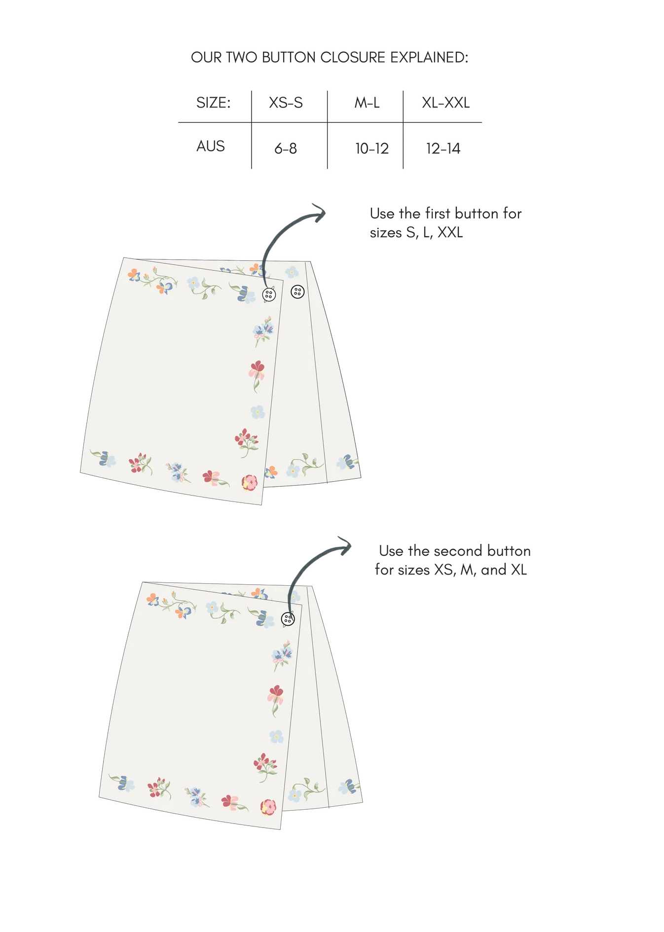 FLORA WRAP SKIRT - SAY THE LABEL