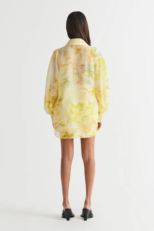 ILLUMINATE BALLOON SLEEVE BLOUSE - ZEST - ANTIPODEAN