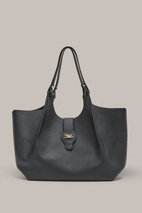 GRACE LARGE EAST WEST TOTE - BLACK - VESTIRSI