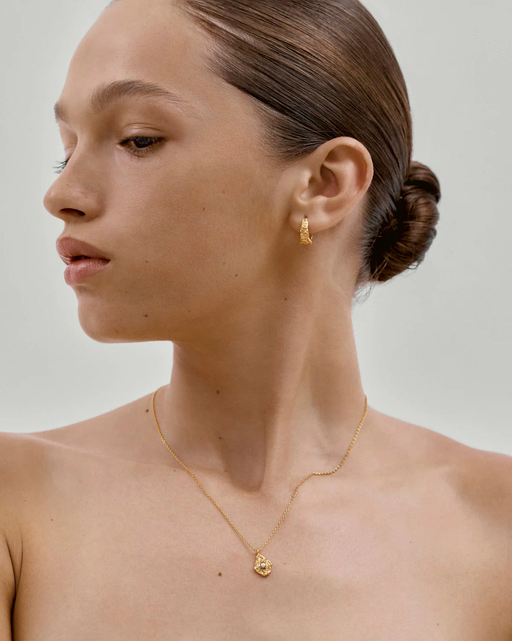 GARDENIA EARRINGS - GOLD - AMBER SCEATS