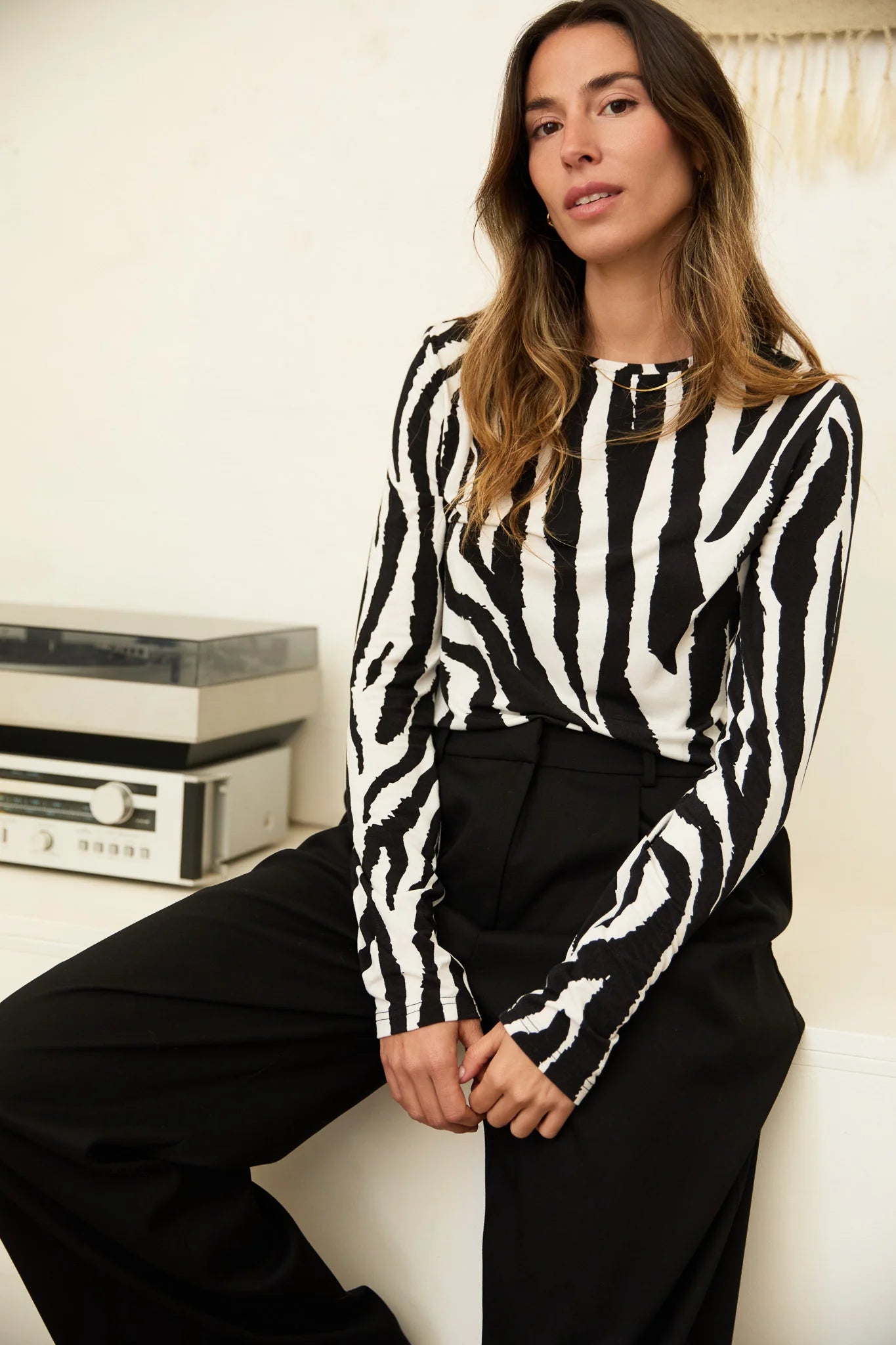 SOHO TOP - ZEBRA - JASMINE ALEXA – EMIA FASHION
