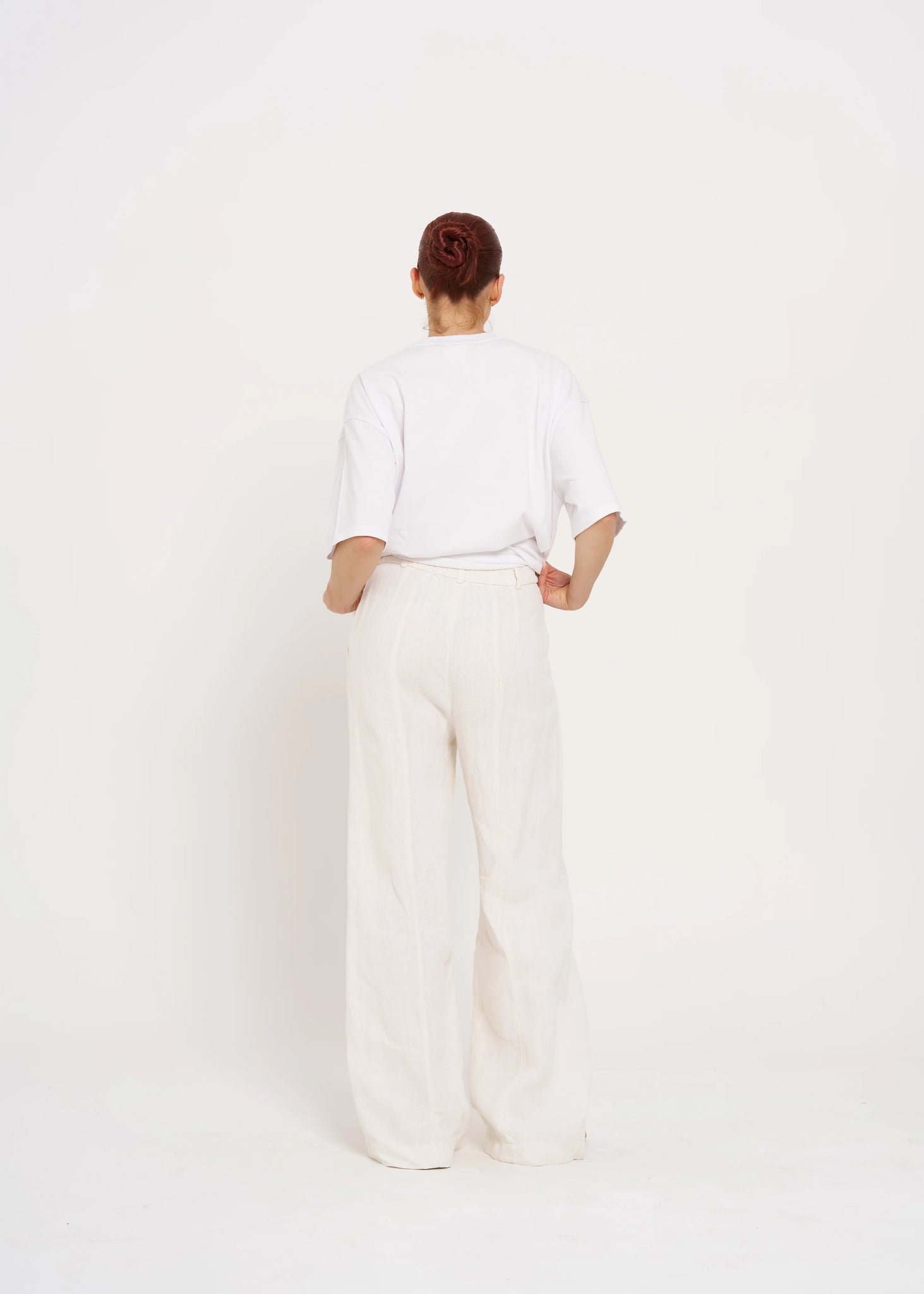 ITALIAN SUMMER OVERSIZE TEE - WHITE - MAKU