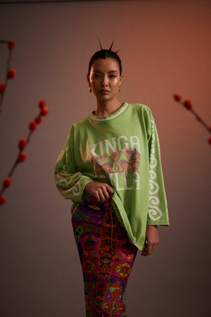 DESERTED DRAGON TOMMY L/S TEE - KINGA CSILLA