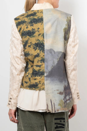 CIRCULAR SILK JACKET - ARTWORKS - M.A DAINTY