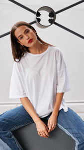 PEONY TEE - WHITE - M.A DAINTY