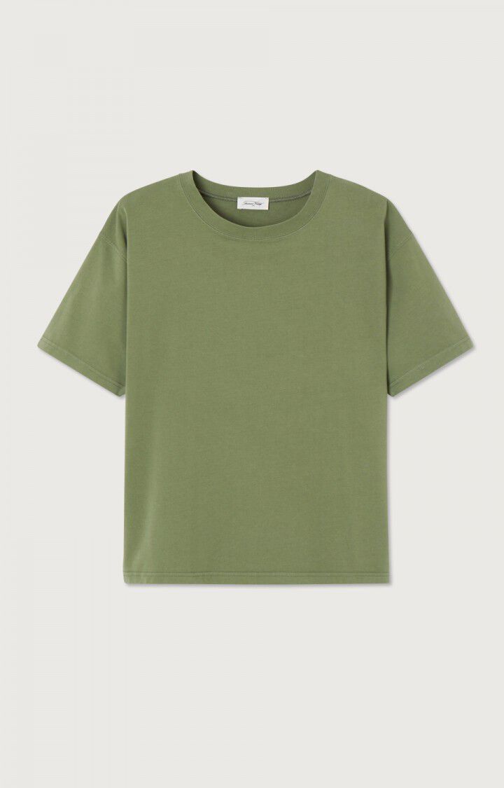 FIZ02A FIZVALLEY T-SHIRT - ARMY GREEN - AMERICAN VINTAGE