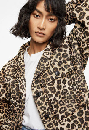 FLYNN JACKET - LEO - ANINE BING