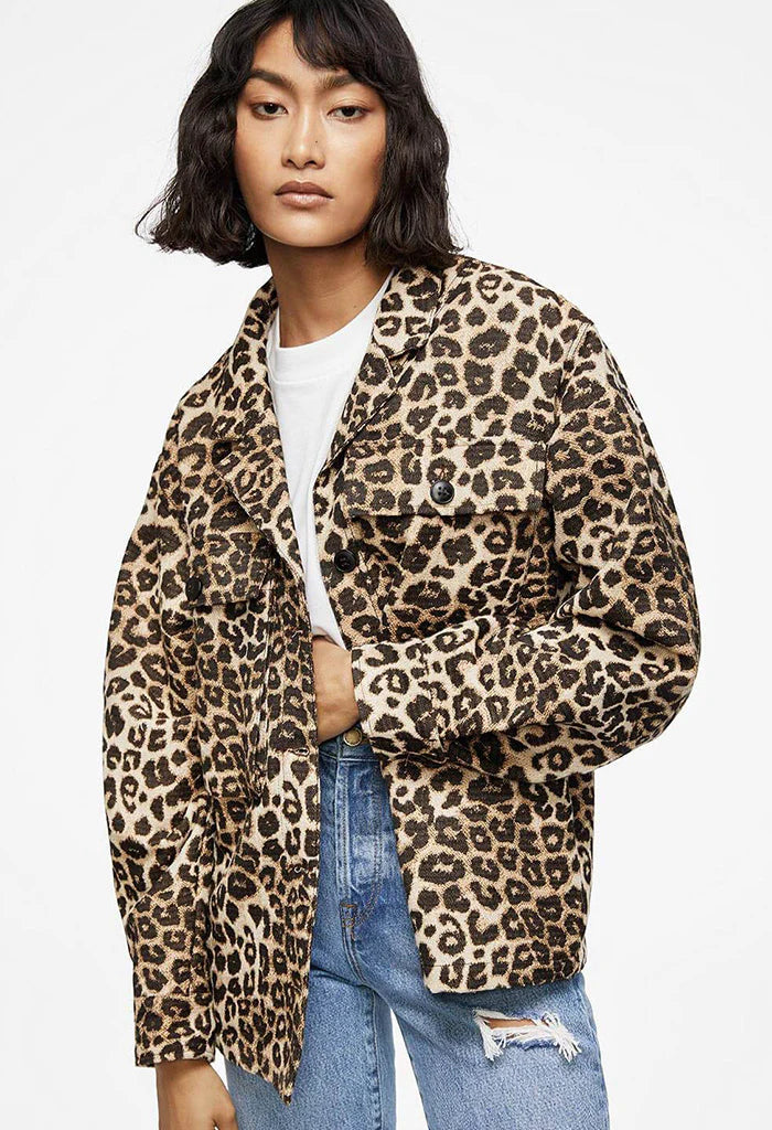 FLYNN JACKET - LEO - ANINE BING
