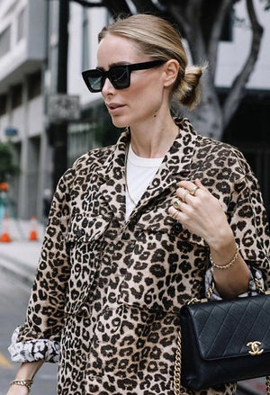 FLYNN JACKET - LEO - ANINE BING