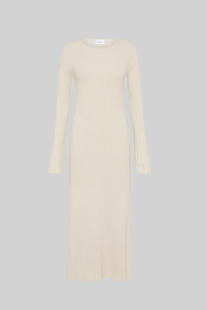 THE CLEO DRESS - CREAM - FRIENDS WITH FRANK