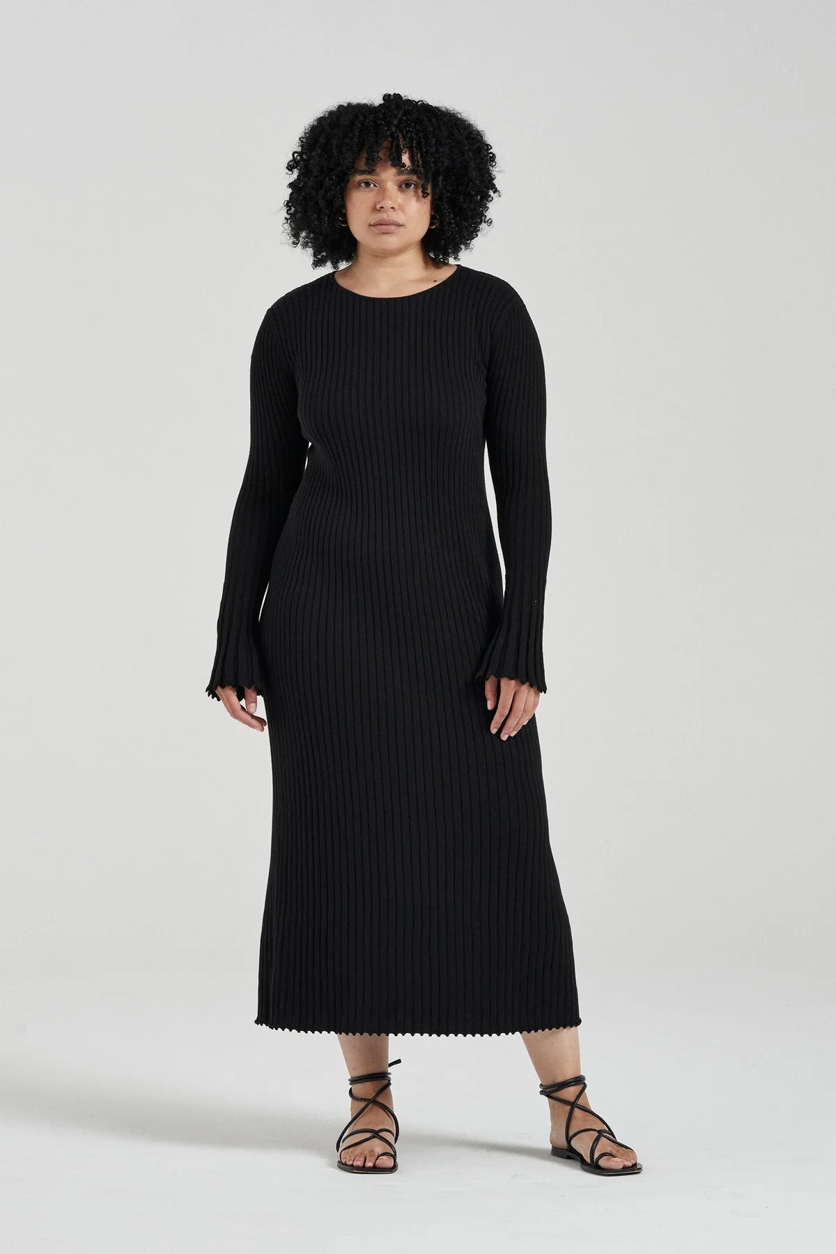 THE CLEO DRESS - BLACK - FRIENDS WITH FRANK