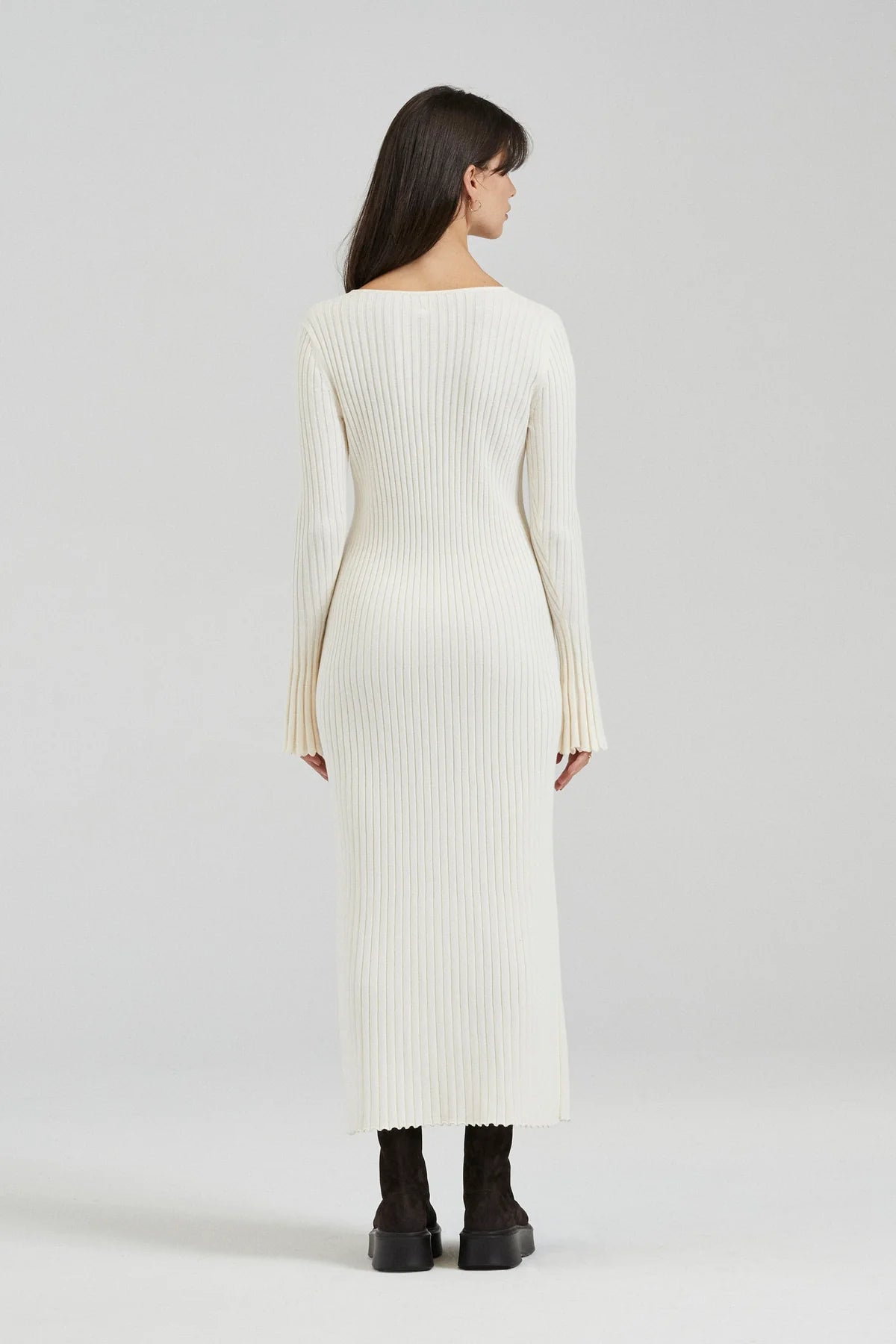 THE CLEO DRESS - CREAM - FRIENDS WITH FRANK