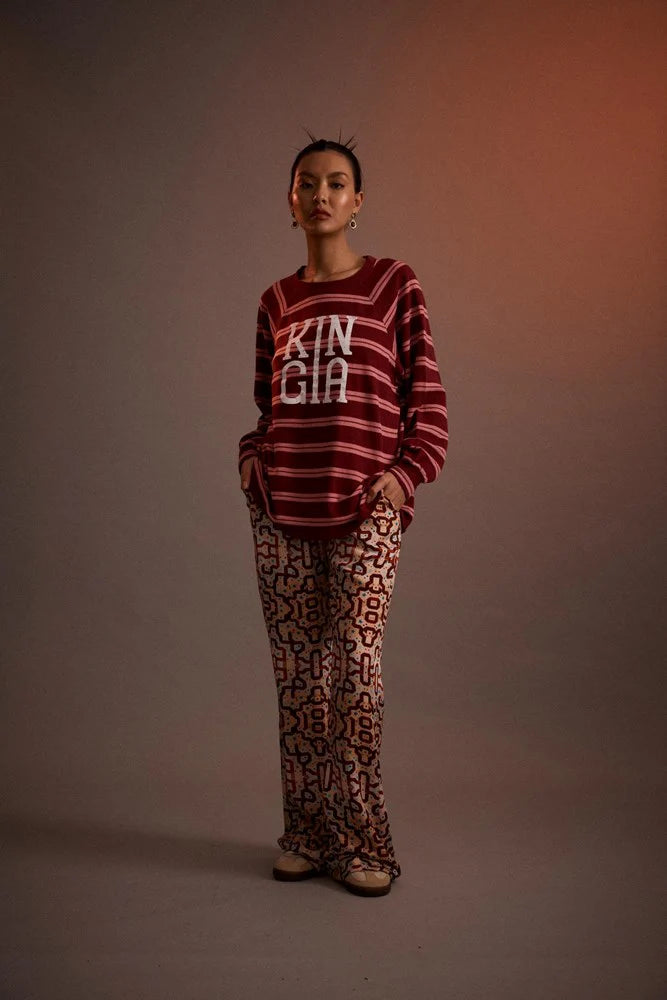 HADES STRIPE ROMEY SWEATER -  KINGA CSILLA