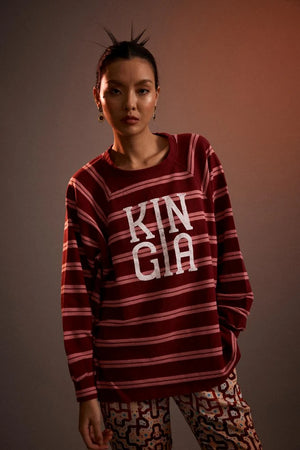 HADES STRIPE ROMEY SWEATER -  KINGA CSILLA