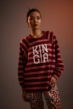 HADES STRIPE ROMEY SWEATER -  KINGA CSILLA