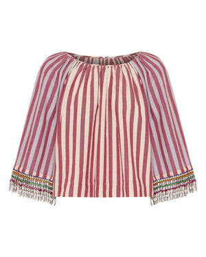 HARPIES TOP - OIA STRIPE - ILIO NEMA