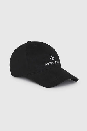 JEREMY BASEBALL CAP - BLACK - ANINE BING – EMIA FASHION